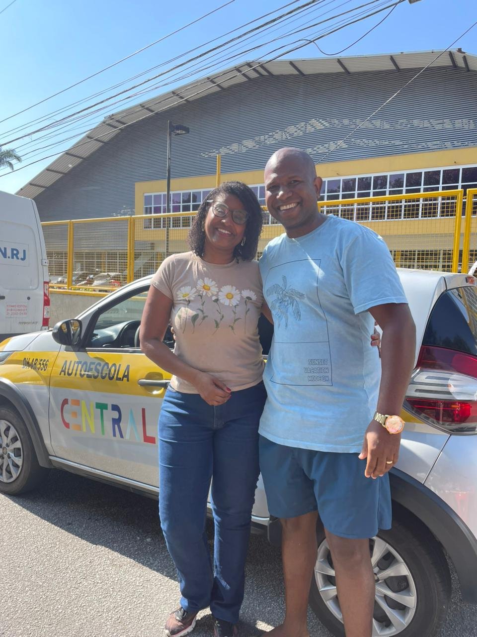 Aluno aprovado na categoria B - Carro