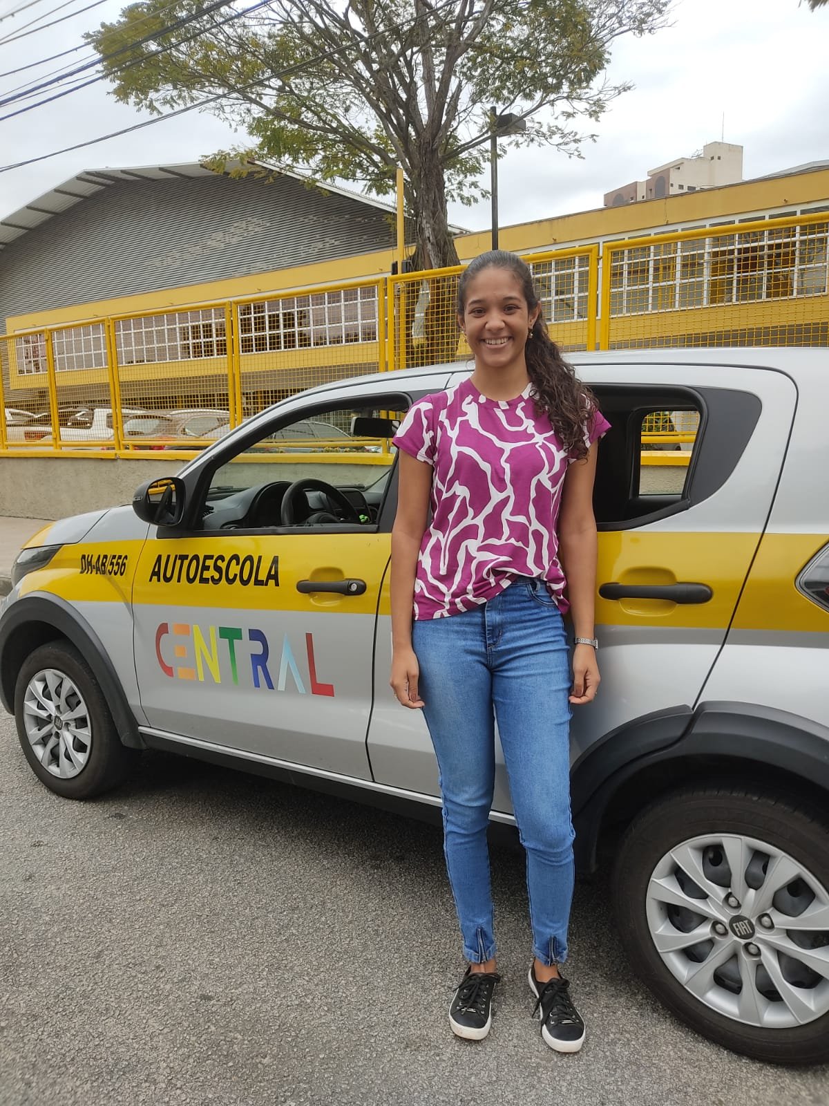 Aluno aprovado na categoria B - Carro