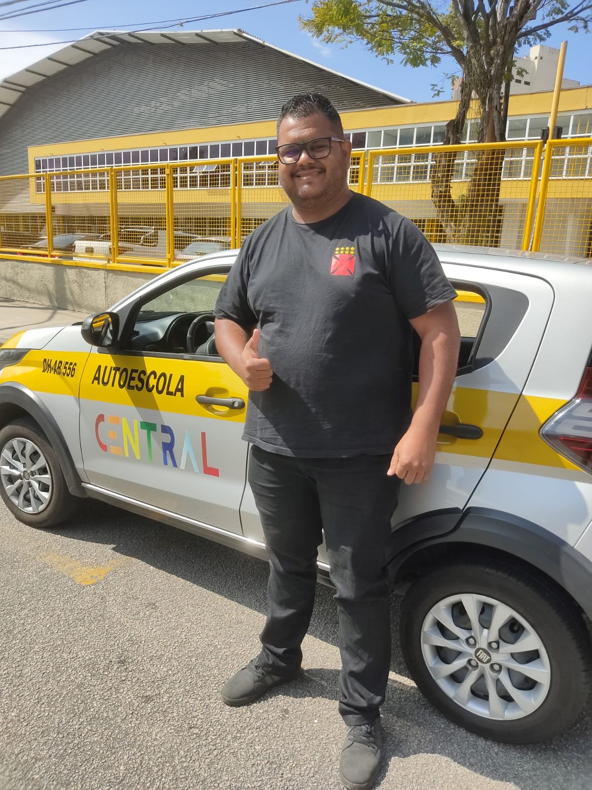 Aluno aprovado na categoria B - Carro