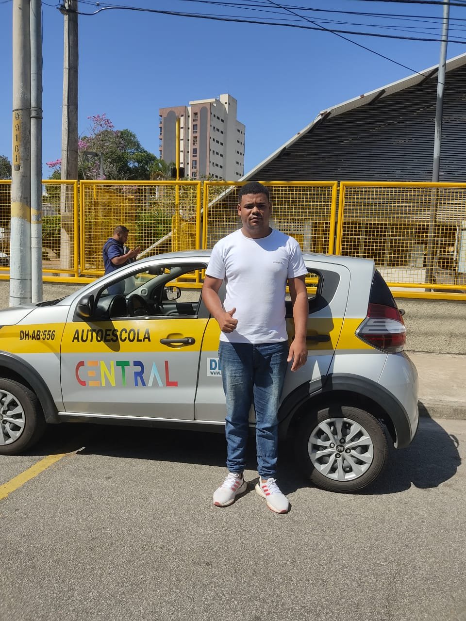 Aluno aprovado na categoria B - Carro