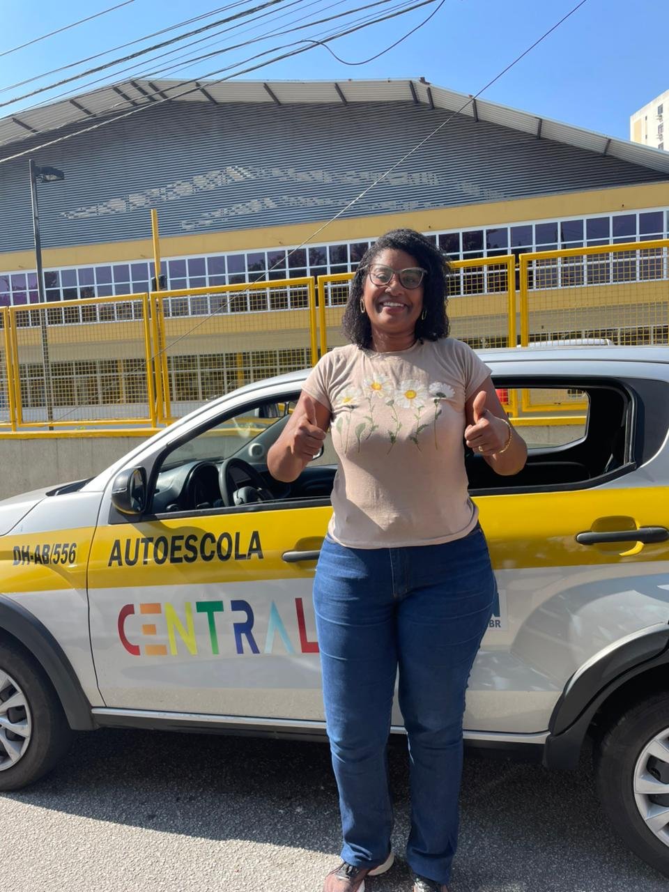 Aluno aprovado na categoria B - Carro