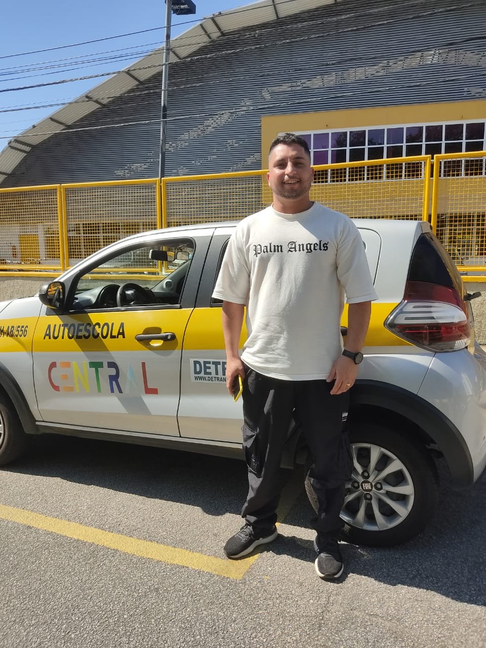 Aluno aprovado na categoria B - Carro