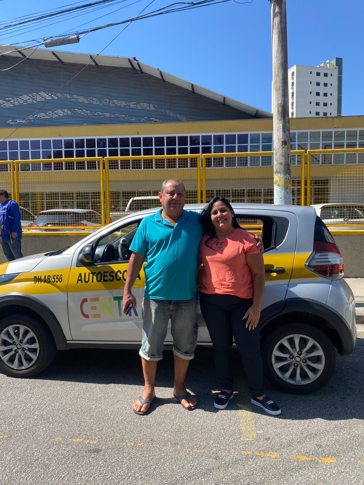 Aluno aprovado na categoria B - Carro