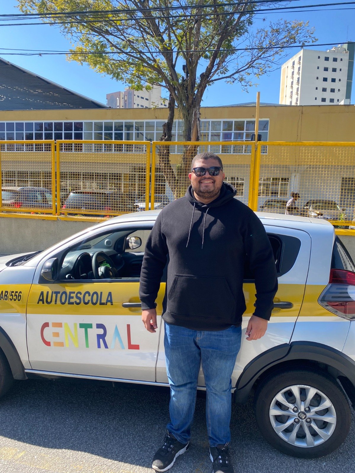 Aluno aprovado na categoria B - Carro