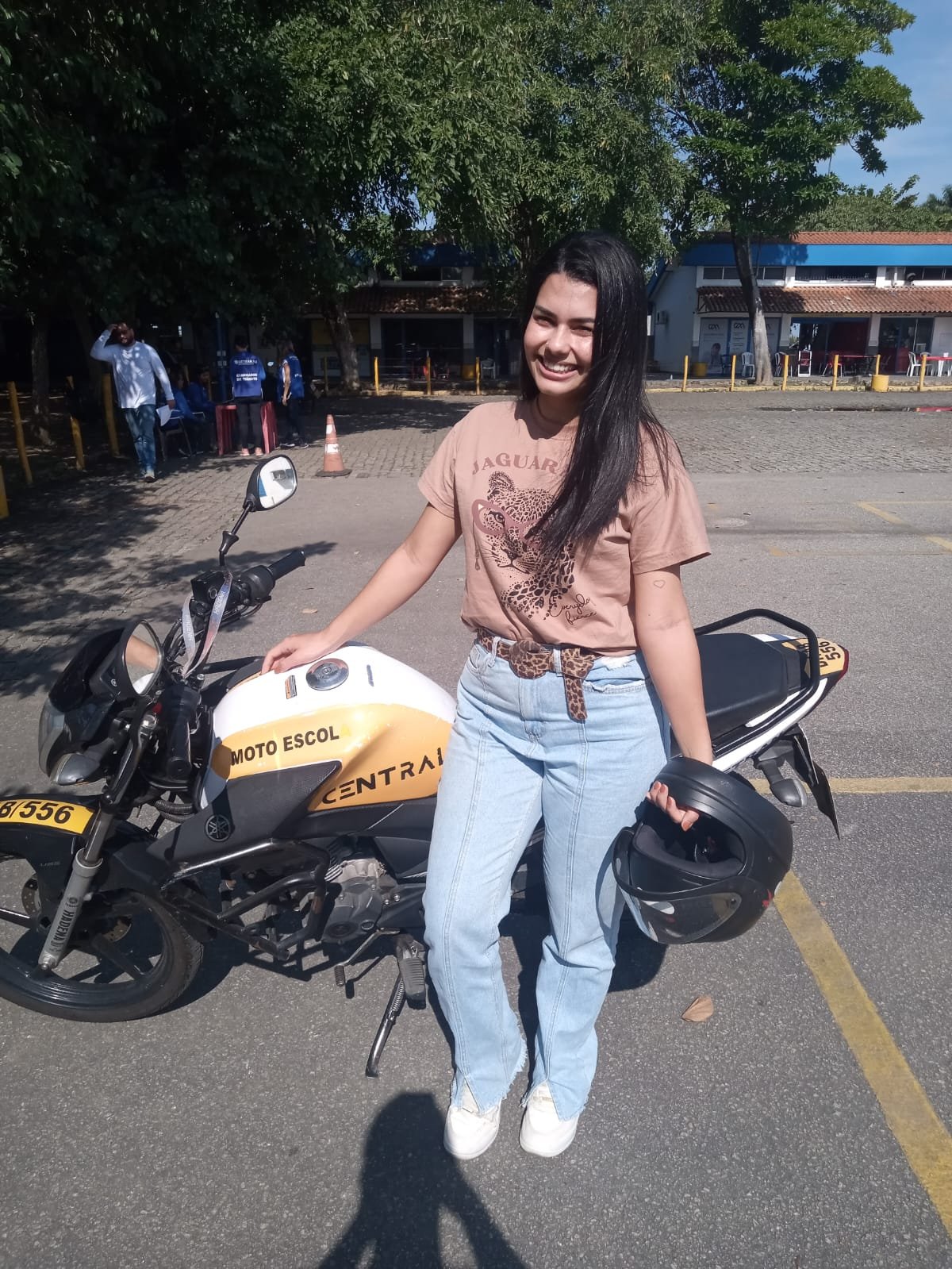 Aluno aprovado na categoria A - Moto